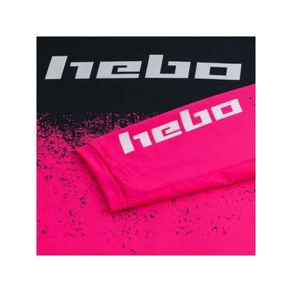 Hebo PRO DRIPPED JUNIOIR 2025 Trial jersey - Pink / Black