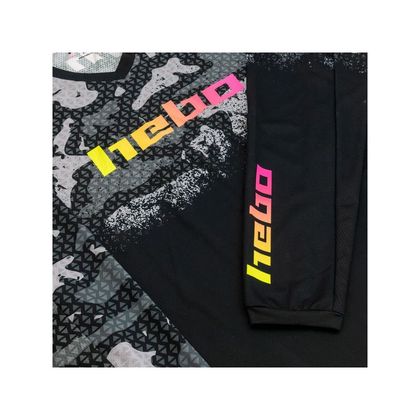 Maillot trial Hebo PRO KAMU 2025 - Noir
