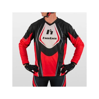 Maillot trial Hebo PRO 2025 - Rouge