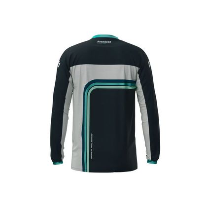 Maillot trial Hebo PRO RETRO 2025 - Noir / Blanc