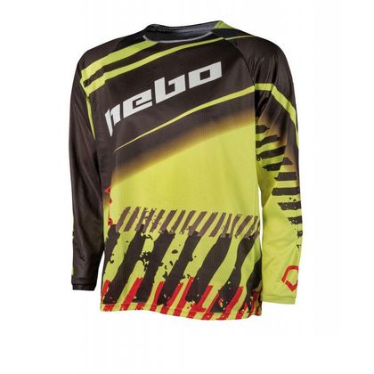 Camiseta de motocross Hebo STRATOS LIME 2020 Ref : HBO0101 