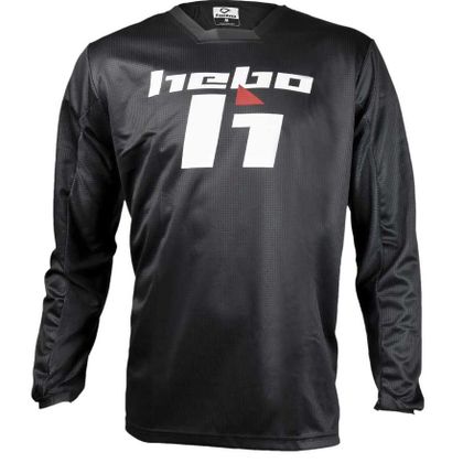 Camiseta de motocross Hebo SCRATCH 2 BLACK 2022