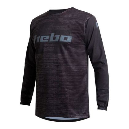 Camiseta de motocross Hebo SCRATCH 2023 - Negro