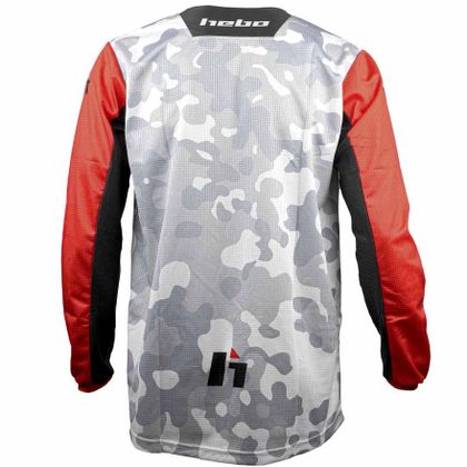 Camiseta de motocross Hebo STRATOS 2 WHITE 2022