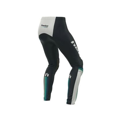 Hebo PRO RETRO 2025 Trial-Hose - Schwarz / Grün