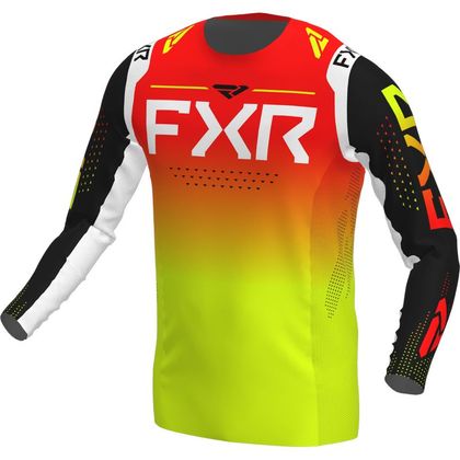 Camiseta de motocross FXR HELIUM RED INFERNO 2022 - Rojo Ref : FXR0116 