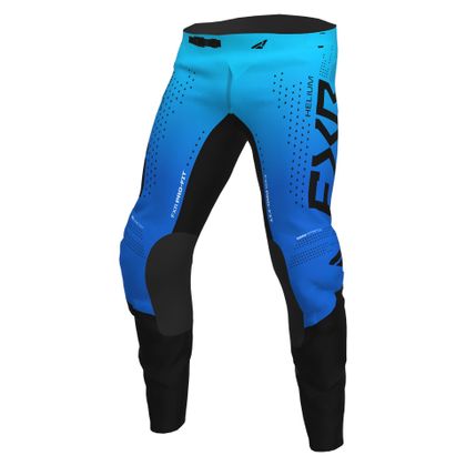 Pantalon cross FXR HELIUM BLACK/SKY BLUE 2022 Ref : FXR0123 