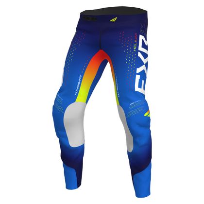 Pantalón de motocross FXR HELIUM NAVY INFERNO 2022 - Azul Ref : FXR0121 