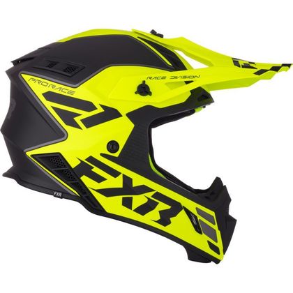 Casque cross FXR HELIUM 2026 - Jaune / Noir