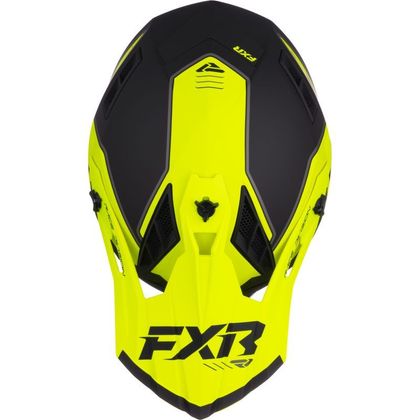 Casque cross FXR HELIUM 2026 - Jaune / Noir
