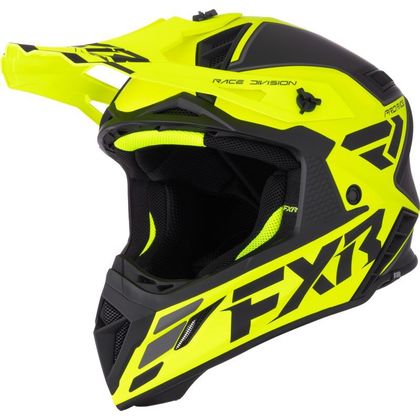 Casque cross FXR HELIUM 2026 - Jaune / Noir Ref : FXR1758 
