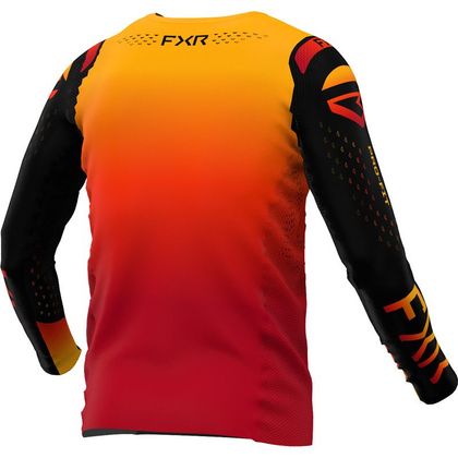Camiseta de motocross FXR HELIUM 2023 - Naranja / Negro