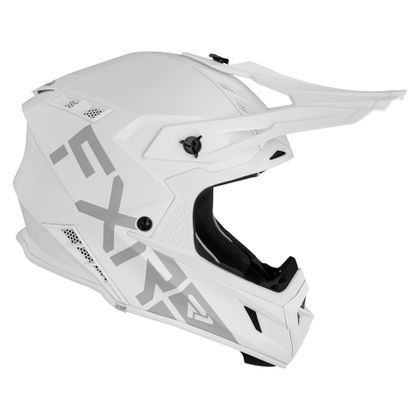 Casco de motocross FXR HELIUM PRIME WHITE 2021 - Blanco