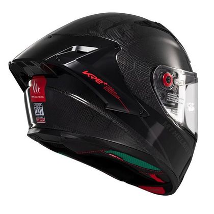 MT HELMETS KRE+ S SOLID CARBON Helmet - Black