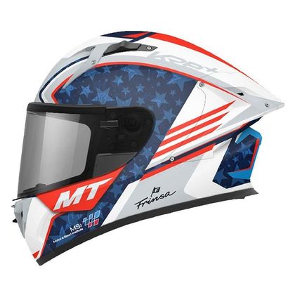 MT HELMETS KRE+ S - FIM ORTOLA Helm - Wit / Blauw Ref: MTH0150 