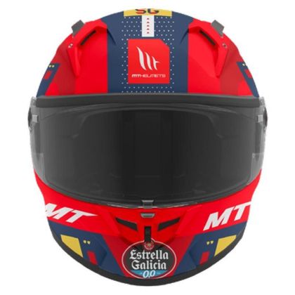 MT HELMETS KRE+ S - FIM XAVI FORES DAYTONA Helm - Grijs / Geel