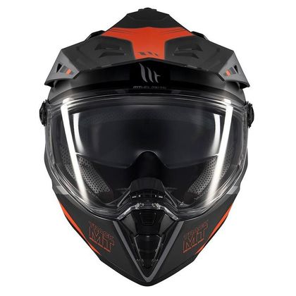 MT HELMETS TRACK SV - ARIES Jethelm - Schwarz / Rot