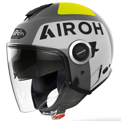 Casco Airoh HELIOS - UP - MATT - Gris Ref : AR1220 