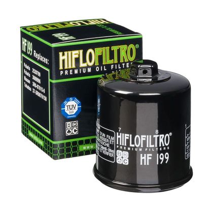Filtre à huile HifloFiltro HF199 Type origine Ref : HF0728 / 07120301 