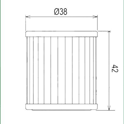 Filtre à huile HifloFiltro HF973 Type origine