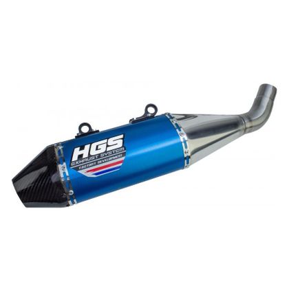 Silencieux HGS CARBON TITANIUM - Bleu