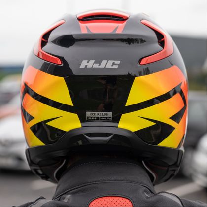 Casque intégral HJC F71 - BARD - Noir / Rouge