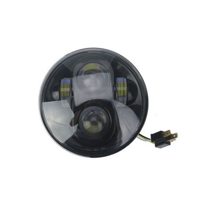 Phare avant CustomAcces OVNI LED - Noir Ref : HL0001N 