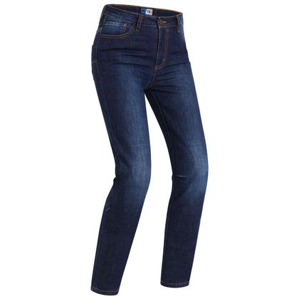 Jean Moto PMJ HOLLIE - Straight - Bleu Ref : PMJ0039 