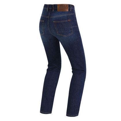 Jean Moto PMJ HOLLIE - Straight - Bleu
