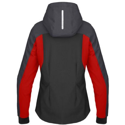 Spidi HOODIE H2OUT II DAMES Motorjas - Grijs / Rood