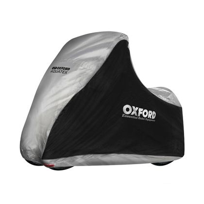 Funda moto Oxford Aquatex especial MP3 (3 ruedas) universal - Negro / Gris Ref : OD0264 / CV215 