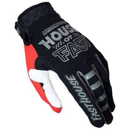 Gants cross FASTHOUSE SPEED STYLE HOWLER BLACK RED 2021 Ref : FAS0103 