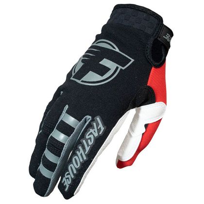 Guantes de motocross FASTHOUSE SPEED STYLE HOWLER BLACK RED 2021