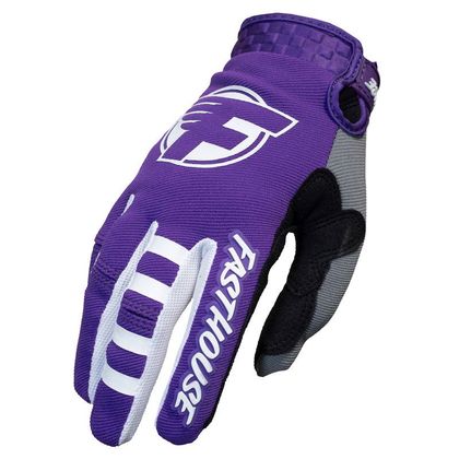 Guantes de motocross FASTHOUSE SPEED STYLE HOWLER PURPLE CHARCOAL 2021