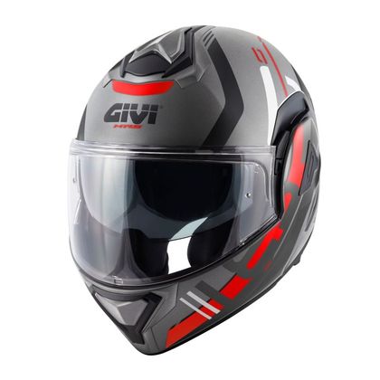 Givi X30 GRAFISCH Helm - Zwart / Rood Ref: GI2434 