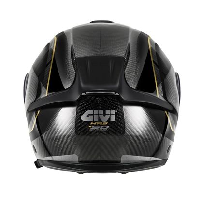 Givi X50 GRAFISCH CARBON Helm - Zwart / Geel