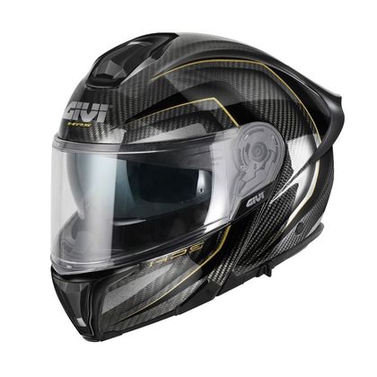 Givi X50 GRAFISCH CARBON Helm - Zwart / Geel