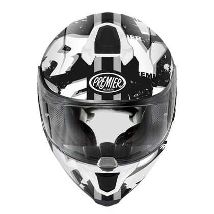 Premier HYPER SR 8 BM Integraalhelm - Zwart / Wit