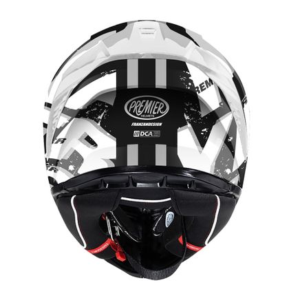 Premier HYPER SR 8 BM Integraalhelm - Zwart / Wit