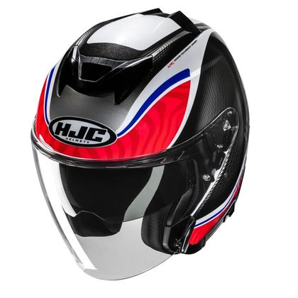 Casque jet Hjc I31 - DEPE - Rouge / Bleu