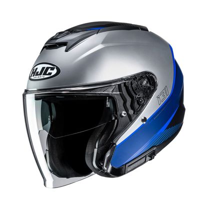 Casque jet HJC i31 - TARO MAT - Gris / Bleu