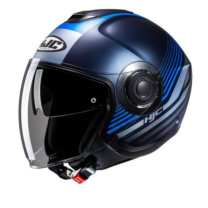 Hjc I40N - DOVA Jet helmet - Blue / Black Ref : HJ1121 