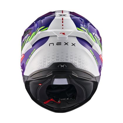 Nexx Y.100R - FADE Helmet - Purple / White