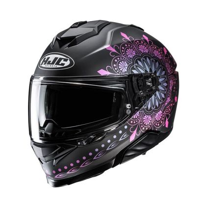 Hjc I71 - NIEL Full-face helmet - Black / Pink Ref : HJ1401 