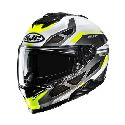 Capacete integral HJC I71 - ZEST - Preto / Amarelo