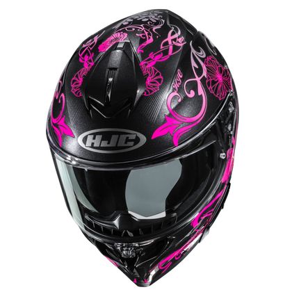 Casque intégral HJC i72 - MARTI - Noir / Rose