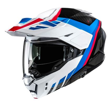 Casque modulable Hjc I80 - IMES - Bleu / Rouge Ref : HJ1407 