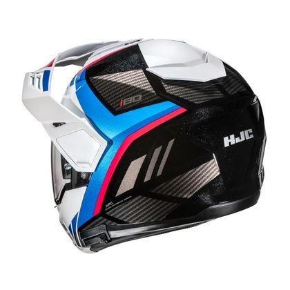 Casque modulable Hjc I80 - IMES - Bleu / Rouge