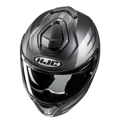 Casque modulable Hjc i91 - DUSK - Gris / Noir