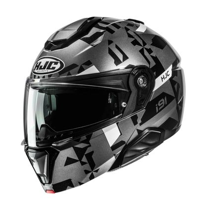 Casque modulable HJC i91 - ENZI - Noir / Gris